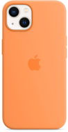 Phone Cover Apple iPhone 13 Silicone Cover with MagSafe Moon Yellow - Kryt na mobil