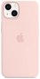 Apple iPhone 13 Silicone Cover with MagSafe Chalky Pink - Phone Cover
