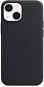 Apple iPhone 13 mini Kožený kryt s MagSafe tmavo-atramentový - Kryt na mobil