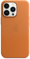 Apple iPhone 13 Pro Leather Cover with MagSafe Golden Brown - Phone Cover