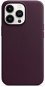 Handyhülle Apple iPhone 13 Pro Max Leder Case mit MagSafe - Dunkelkirsch - Kryt na mobil