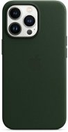 Apple iPhone 13 Pro Max Kožený kryt s MagSafe sekvojově zelený - Kryt na mobil