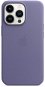 Kryt na mobil Apple iPhone 13 Pro Max Kožený kryt s MagSafe orgovánovo fialový - Kryt na mobil