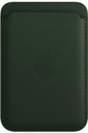 Apple iPhone Kožená peňaženka s MagSafe sekvojovo zelený - MagSafe peňaženka