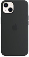 Apple iPhone 13 éjfekete szilikon MagSafe tok - Telefon tok