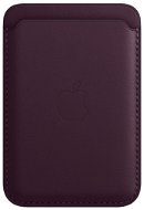 Apple iPhone Leather Wallet with MagSafe dark cherry -  MagSafe Wallet