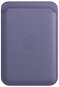 Apple iPhone Bőr pénztárca MagSafe lila lilával - MagSafe tárca