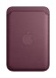 Apple FineWoven peněženka s MagSafe k iPhonu morušově rudá - MagSafe peněženka