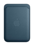 Apple FineWoven peňaženka s MagSafe k iPhonu modrá - MagSafe peňaženka