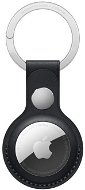 Apple AirTag kožená klíčenka temně inkoustová - AirTag klíčenka