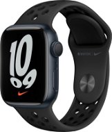 Apple Watch Nike Series 7 41mm Midnight Aluminium Case with Anthracite/Black Nike Sport Band - Smart Watch