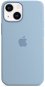 Apple MagSafe-rögzítésű iPhone 13 mini-szilikontok - ködkék - Telefon tok