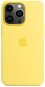 Apple iPhone 13 Pro Silikónový kryt s MagSafe citrusovo žltý - Kryt na mobil