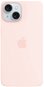 Phone Cover Apple iPhone 15 Silikonový kryt s MagSafe světle růžový - Kryt na mobil