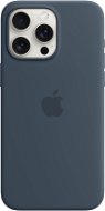 Apple iPhone 15 Pro Max Silikonový kryt s MagSafe bouřkově modrý - Kryt na mobil