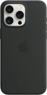 Apple iPhone 15 Pro Max Silikonový kryt s MagSafe černý - Kryt na mobil