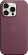 Apple iPhone 15 Pro Kryt z tkaniny FineWoven s MagSafe morušově rudý - Phone Cover