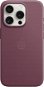 Phone Cover Apple iPhone 15 Pro Kryt z tkaniny FineWoven s MagSafe morušově rudý - Kryt na mobil
