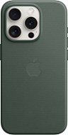 Phone Cover Apple iPhone 15 Pro Kryt z tkaniny FineWoven s MagSafe listově zelený - Kryt na mobil