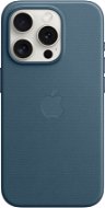 Handyhülle Apple iPhone 15 Pro FineWoven-Stoff Handyhülle mit MagSafe pazifikblau - Kryt na mobil