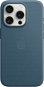 Handyhülle Apple iPhone 15 Pro FineWoven-Stoff Handyhülle mit MagSafe pazifikblau - Kryt na mobil