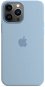 Apple MagSafe-rögzítésű iPhone 13 Pro Max-szilikontok - ködkék - Telefon tok