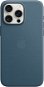 Apple iPhone 15 Pro Max Kryt z tkaniny FineWoven s MagSafe tichomorsky modrý - Kryt na mobil