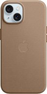 Apple iPhone 15 Kryt z tkaniny FineWoven s MagSafe kouřový - Phone Cover