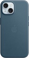Phone Cover Apple iPhone 15 Kryt z tkaniny FineWoven s MagSafe tichomořsky modrý - Kryt na mobil