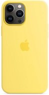 Apple iPhone 13 Pro Max Silikon Case mit MagSafe - zitronengelb - Handyhülle