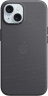 Apple iPhone 15 Kryt z tkaniny FineWoven s MagSafe černý - Kryt na mobil
