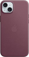Apple iPhone 15 Plus z tkaniny FineWoven s MagSafe morušově rudý - Phone Cover