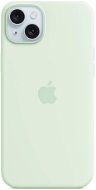 Apple iPhone 15 Plus Silikónový kryt s MagSafe svetlomätový - Kryt na mobil