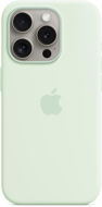 Phone Cover Apple iPhone 15 Pro Silikonový kryt s MagSafe světle mátový - Kryt na mobil