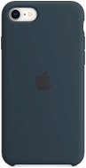 Kryt na mobil Apple iPhone SE Silikonový kryt hlubokomořsky modrý - Kryt na mobil
