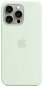 Handyhülle Apple iPhone 15 Pro Max Silikonhülle mit MagSafe Lightmint - Kryt na mobil