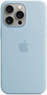 Kryt na mobil Apple iPhone 15 Pro Max Silikónový kryt s MagSafe svetlomodrý - Kryt na mobil