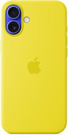 Apple Silicone Cover with MagSafe for iPhone 16 Plus caramel yellow - Phone Cover