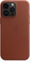 Phone Cover Apple iPhone 14 Pro Max Leather Cover with MagSafe Brick Brown - Kryt na mobil