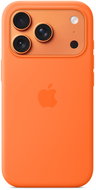 Apple Silicone Cover with MagSafe on iPhone 17 Pro orange - Phone Cover