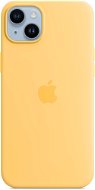 Kryt na mobil Apple iPhone 14 Plus Silikónový kryt s MagSafe slniečkovo žltý - Kryt na mobil