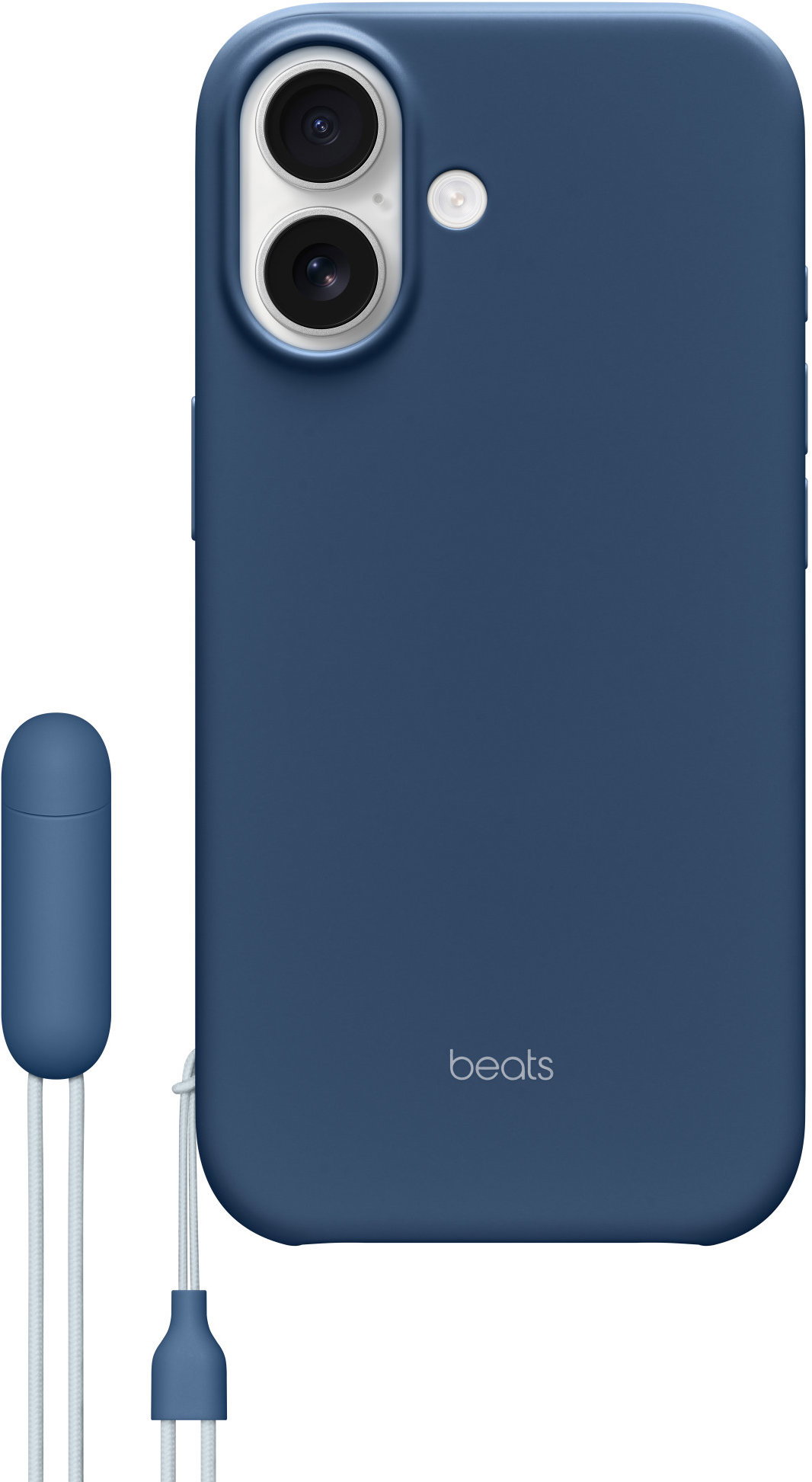 Beats iPhone 17 MagSafe-rögzítésű, kameravezérlő-kompatibilis tok támasszal - hegycsúcskék