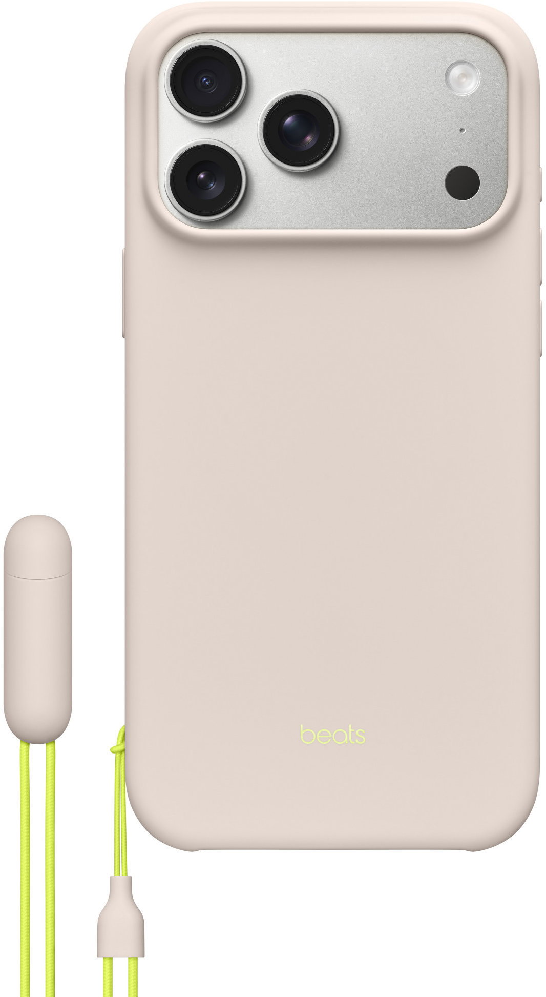 Beats iPhone 17 Pro Max lime / szürke MagSafe tok + állvány + kameravezérlő