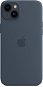Apple iPhone 14 Plus Silikonový kryt s MagSafe bouřkově modrý - Kryt na mobil