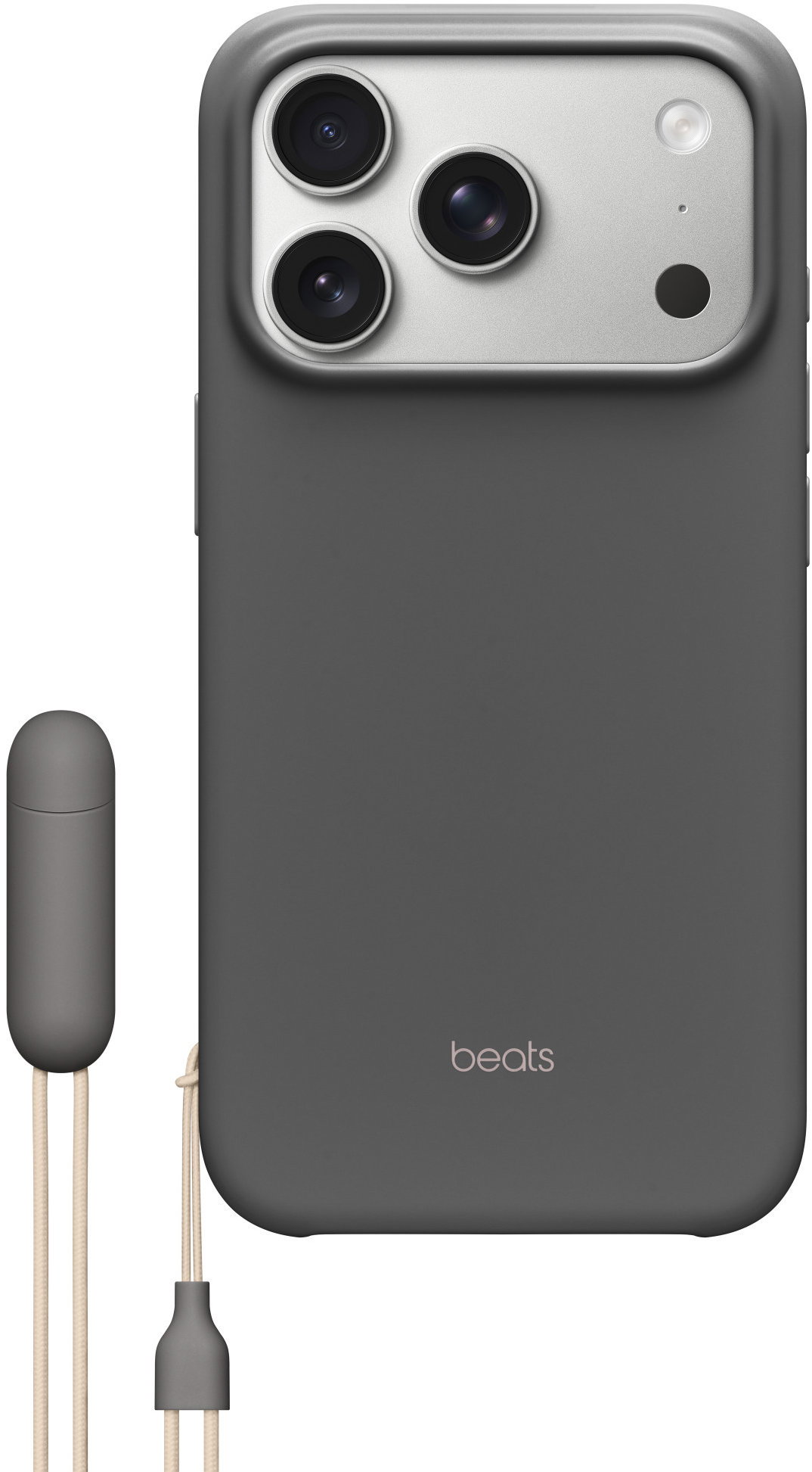 Beats iPhone 17 Pro gránitszürke MagSafe tok + állvány + kameravezérlő