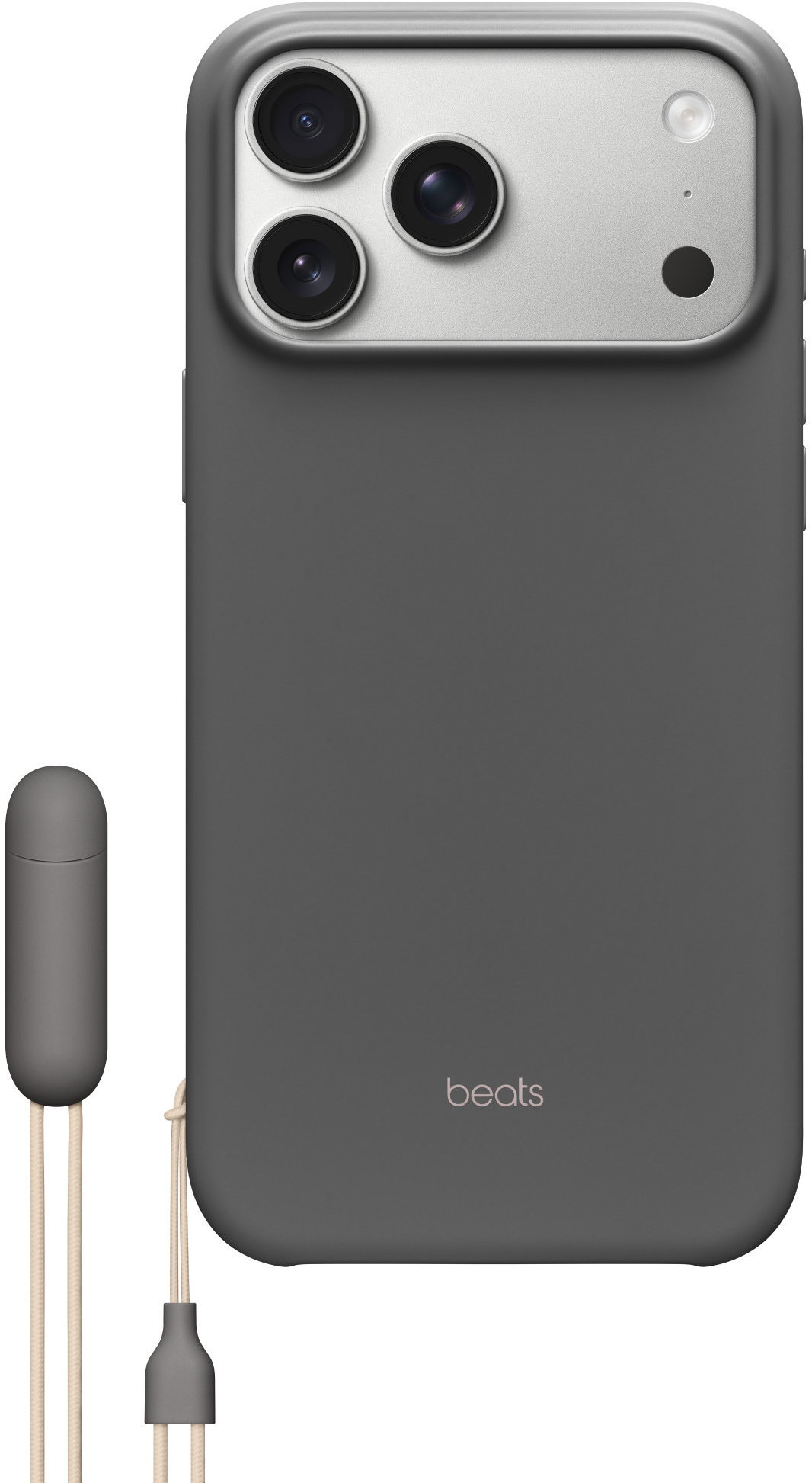 Beats iPhone 17 Pro Max gránitszürke MagSafe tok + állvány + kameravezérlő