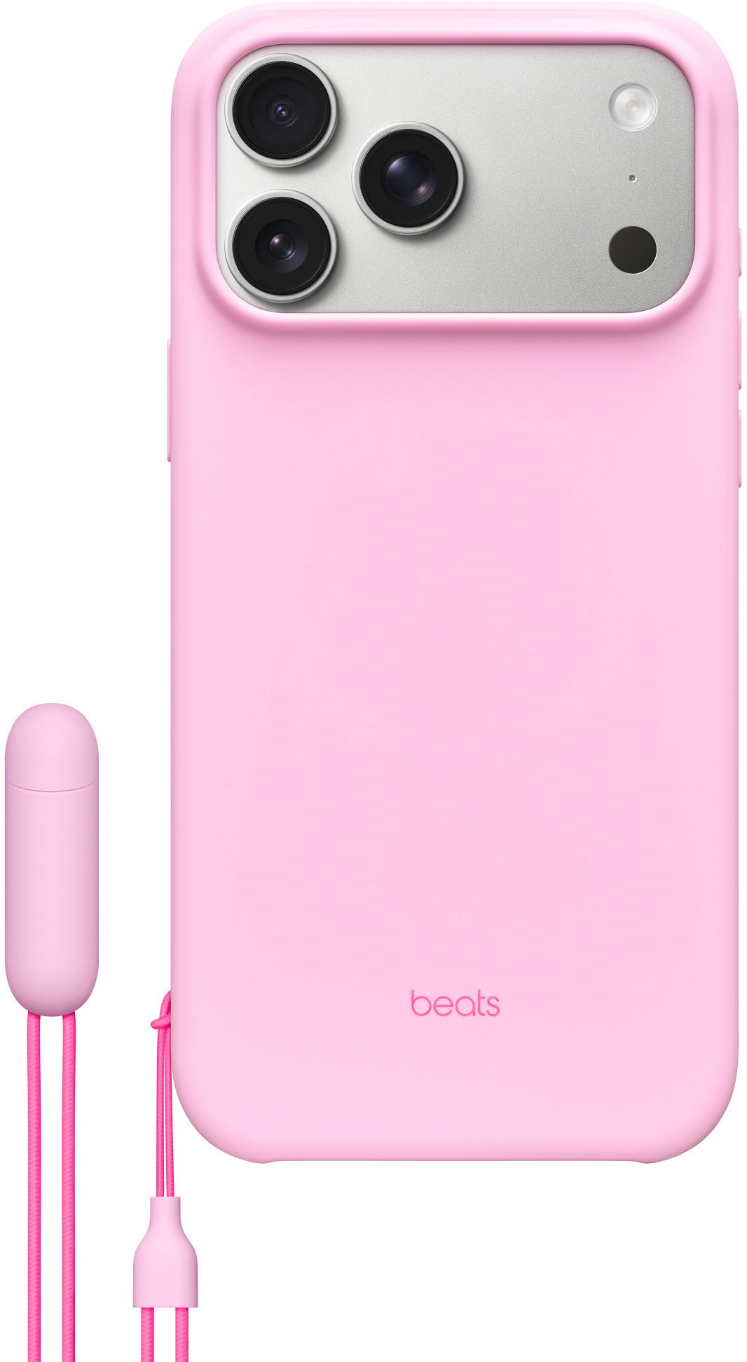 Beats iPhone tok állvánnyal iPhone 17 Pro Max-hoz MagSafe és fényképező távvezérlővel, kavicsrózsaszín