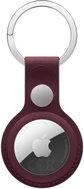 Apple Klíčenka z tkaniny FineWoven na AirTag burgundsky červená - AirTag Key Ring