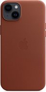 Apple iPhone 14 Plus Leather cover with MagSafe brick brown - Phone Cover