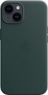 Apple iPhone 14 Kožený kryt s MagSafe piniově zelený - Kryt na mobil